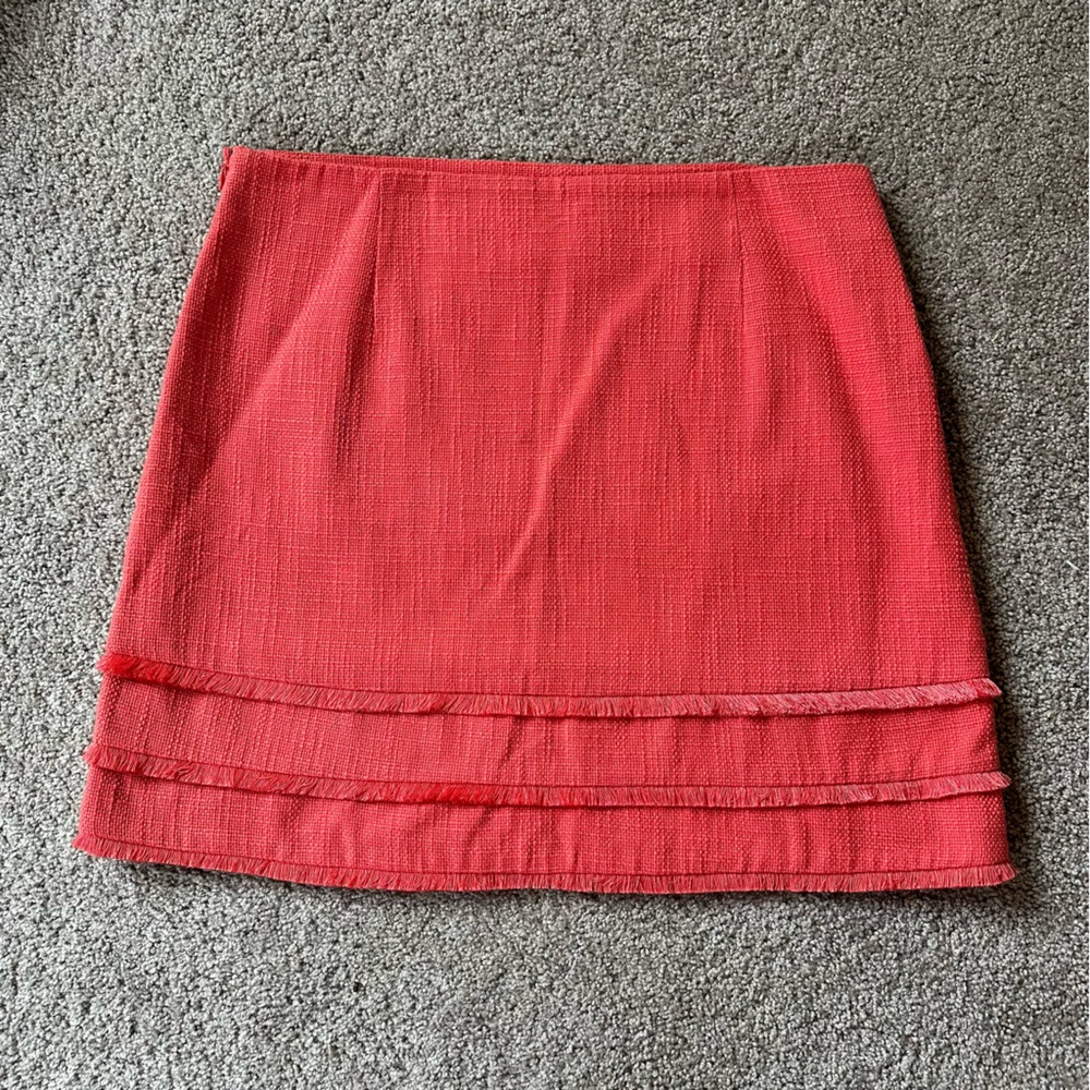 Coral Mini Skirt